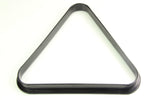 Compact 15-Ball Black Plastic Snooker & Pool Triangle