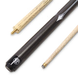 Jonny 8 Ball WHITE SPEAR 57 Inch 2 Piece Snooker Pool Cue with 9.5mm Tip