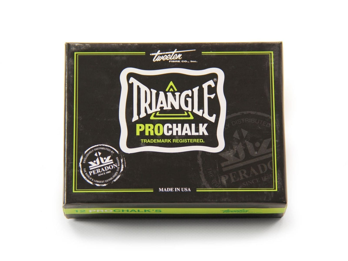 NEW! Tweeten Triangle LIGHT GREEN PRO CHALK - Box of 12 Pieces