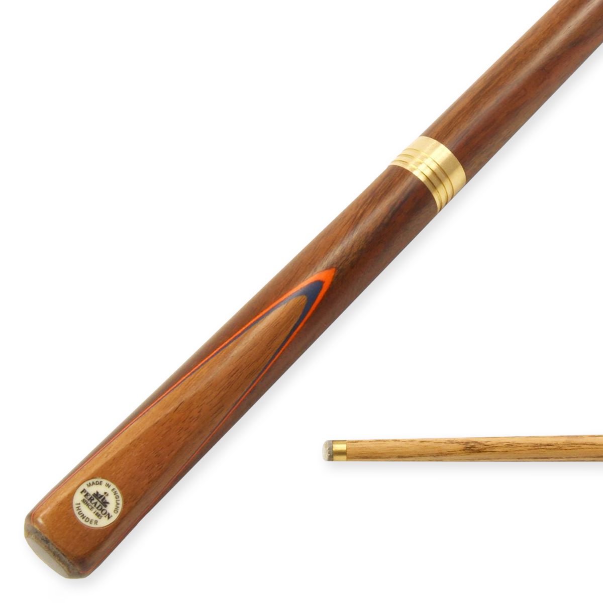 Peradon THUNDER 3 Piece Matching Ash English 8 Ball Pool Cue 55 Inch – 8.5mm Tip