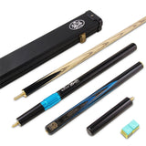 Baize Master ELECTRIC EMPEROR SNOOKER CUE SET with Case 2 x Extensions and Chalk