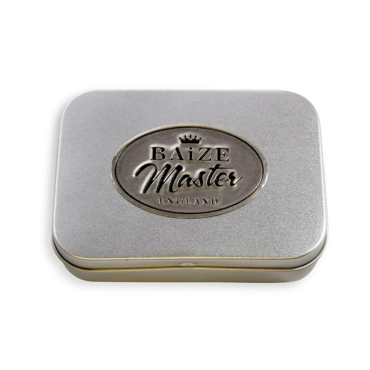 Baize Master - Metal Chalk Gift Tin with 12 Green Tweeten Triangle King Chalk