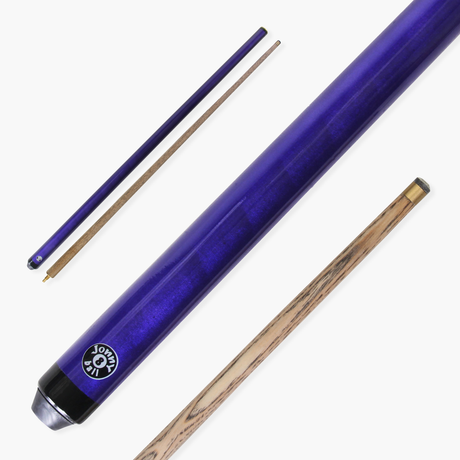 Jonny 8 Ball 57 Inch JET 2 Piece Ash Snooker Pool Cue - 9.5mm Tip