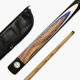 PRO147 48 Inch 3 Piece Kingswood Junior Kids Snooker Pool Cue and Soft Case Set 10mm Tip