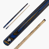 Jonny 8 Ball NOVA 57 Inch 2 Piece English Pool Cue 9mm tip with Slim Tapered Ash Shaft