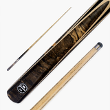 Baize Master Limited Edition Grandure One Piece Hand Spliced Ultra-Premium English Pool Cue with Titanium Ferrule and Hand-Fitted Asia Cues Pro 8mm Tip – Handmade in Thailand by Asia Cues