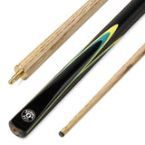 Jonny 8 Ball TRIDENT 57 Inch 2 Piece Centre Joint Ash Snooker Pool Cue with 9.5mm Tip