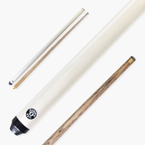 Jonny 8 Ball WHITE JET JUNIOR 36 Inch 2 Pc Ash Pool Snooker Cue - 10mm Tip