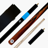 PRO147 Pearl Series A 57 Inch 2 Piece Snooker Pool Cue and Case Set 9.5mm Pro Leather Tip