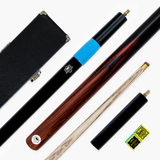 PRO147 Pearl Series A 57 Inch 3/4 Jointed Snooker Pool Cue and Case Set 9.5mm Pro Tip