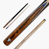 Jonny 8 Ball NEEDLE 57 Inch 2 Piece Centre Joint English Pool Cue 9mm tip with Slim Tapered Ash Shaft