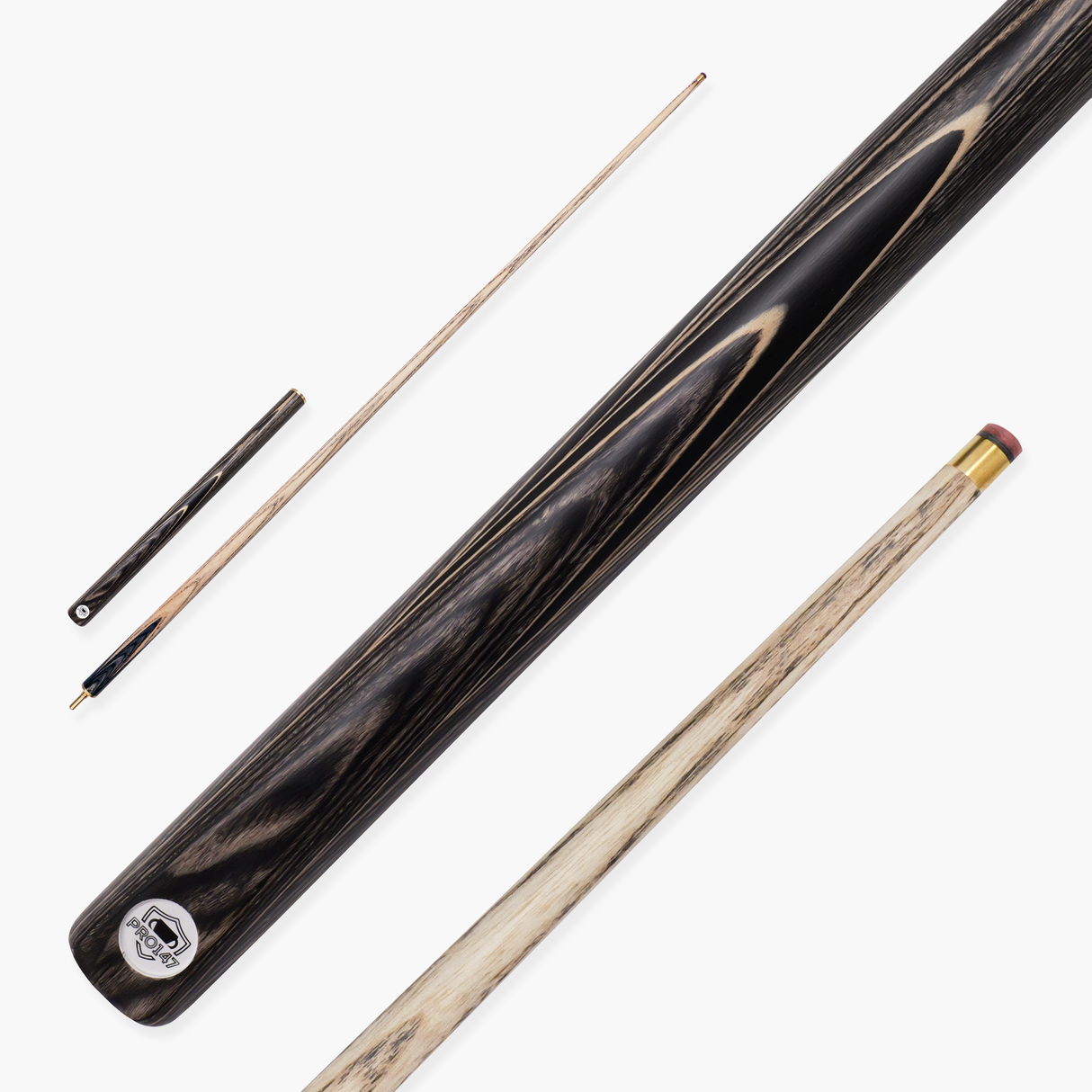 PRO147 Pearl Series D 57 Inch 3/4 Jointed Snooker Pool Cue 9.5mm Pro Leather Tip