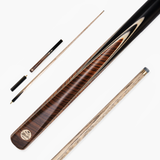 Baize Master Limited Edition Gold Series G79 57 Inch ¾ Professional English Pool Cue 8.5mm with with Hand Fitted PRO SPIN Medium Tip - Hand Finished in the UK by Cue Care Jim using Lynch’s Cue Balm