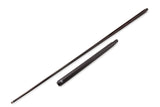 Baize Master Limited Edition MATTE BLACK CARBON FIBER 58 Inch 3/4 Low Deflection Snooker Cue with 9.75mm Tip