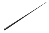 Baize Master Limited Edition MATTE BLACK FIBERGLASS 58 Inch One Piece Low Deflection Snooker Cue with 10.5mm Tip