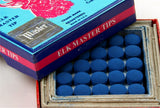 50 x 9.5mm Tweeten ELKMASTER Leather Snooker Pool Cue Tips (full box)