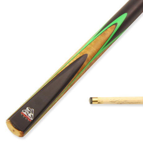 Spartan Fury VANQUISH 57 inch 3/4 Jointed Matching Ash Snooker Pool Cue – 9mm Tip