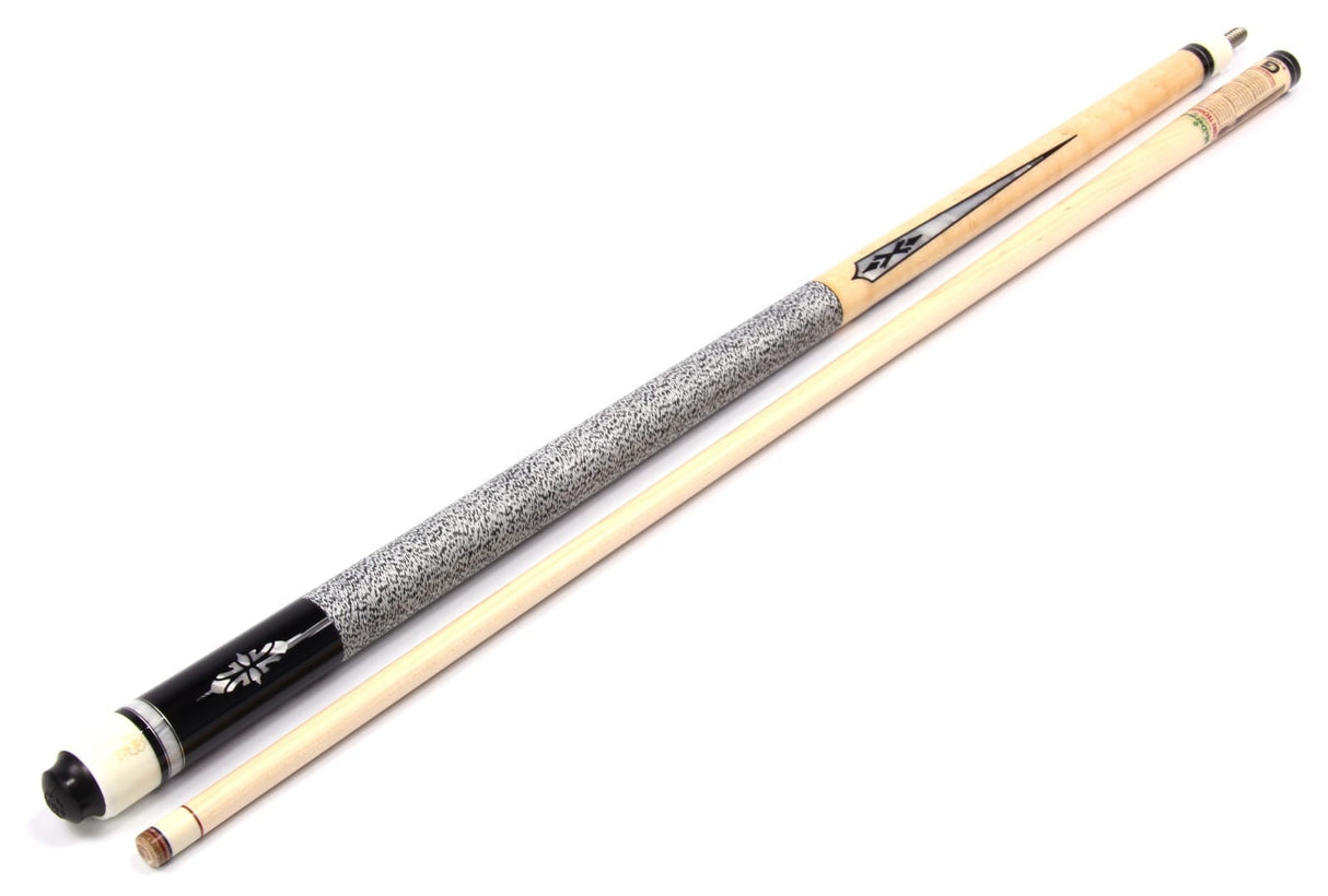 McDermott WHITE SPEAR Hand Crafted G-Series American Pool Cue 13mm tip - G323