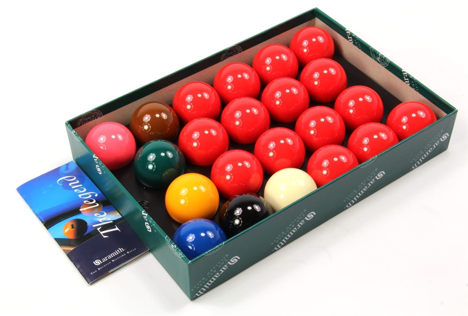 2inch (50.8mm) Aramith Premier Snooker Ball Set - 22 Balls