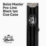 Baize Master Pro Line One Piece Aluminium Snooker Pool Cue Case - Holds Two 1 Piece Cues