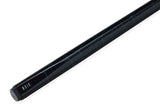 PowerGlide Noir Fiberglass 57 Inch 2 Piece Centre Joint Low Deflection Snooker Cue 10mm Tip