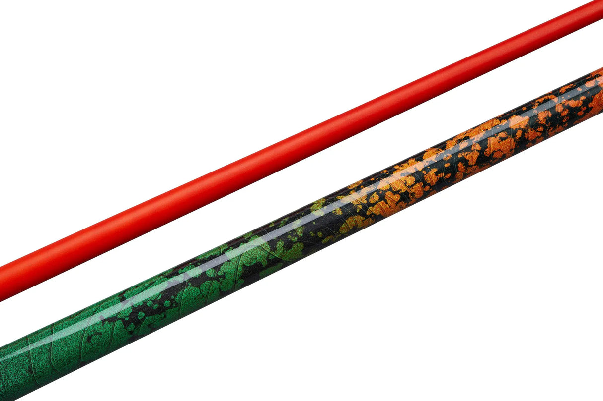 PowerGlide IGNIS 57 Inch 2 Piece Carbon Fibre Low Deflection Snooker Cue 10mm Tip