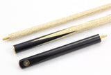 Cannon BLACK Manta 3 Piece Snooker Pool Cue by Peradon - 8.75mm Tip