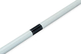 PowerGlide Quanta 57 Inch 2 Piece Carbon Fiber Low Deflection Snooker Cue 10mm Tip