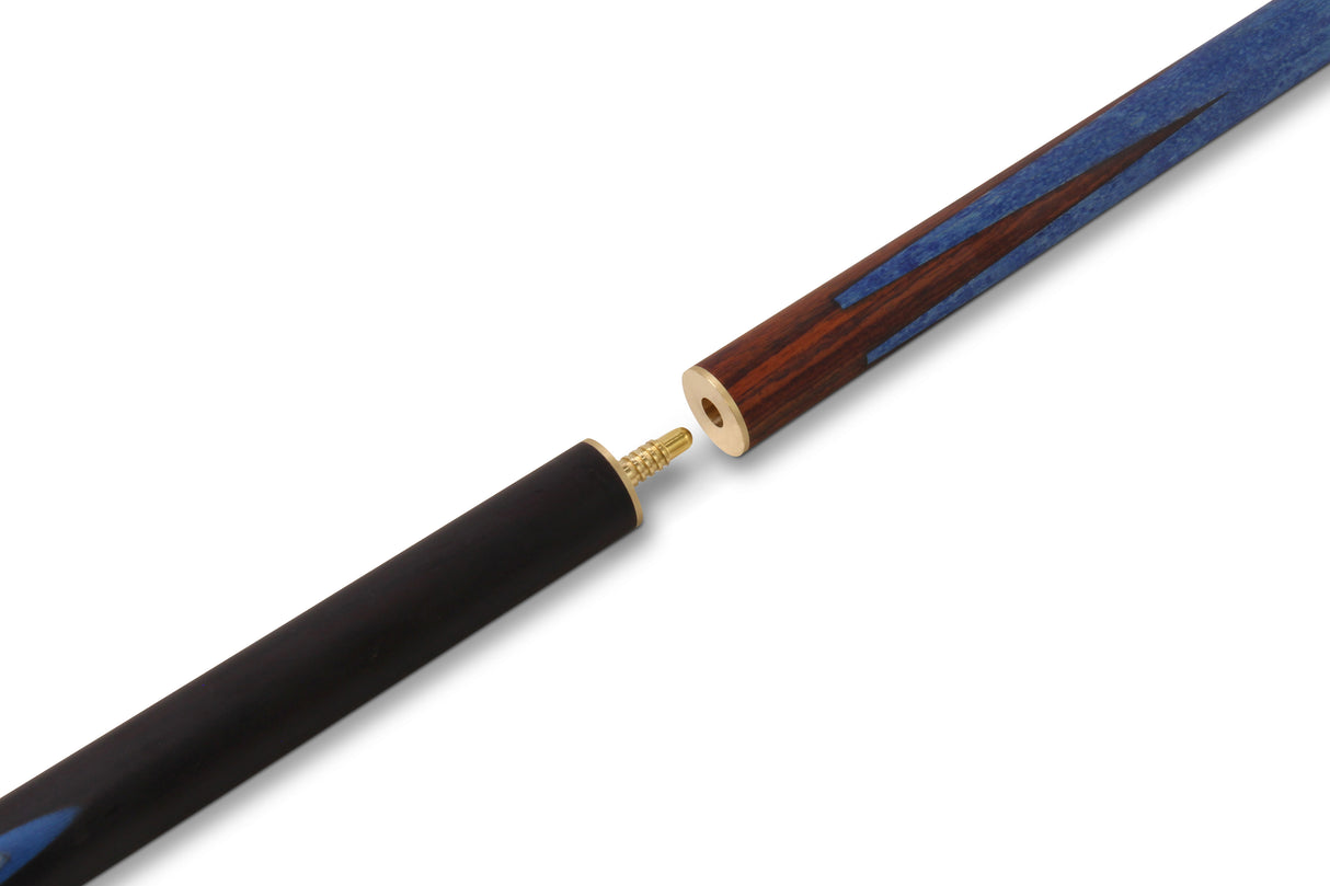 Jonny 8 Ball HAWK 57 Inch 3 Section Rapid Shorten English Pool Cue – 8mm Tip