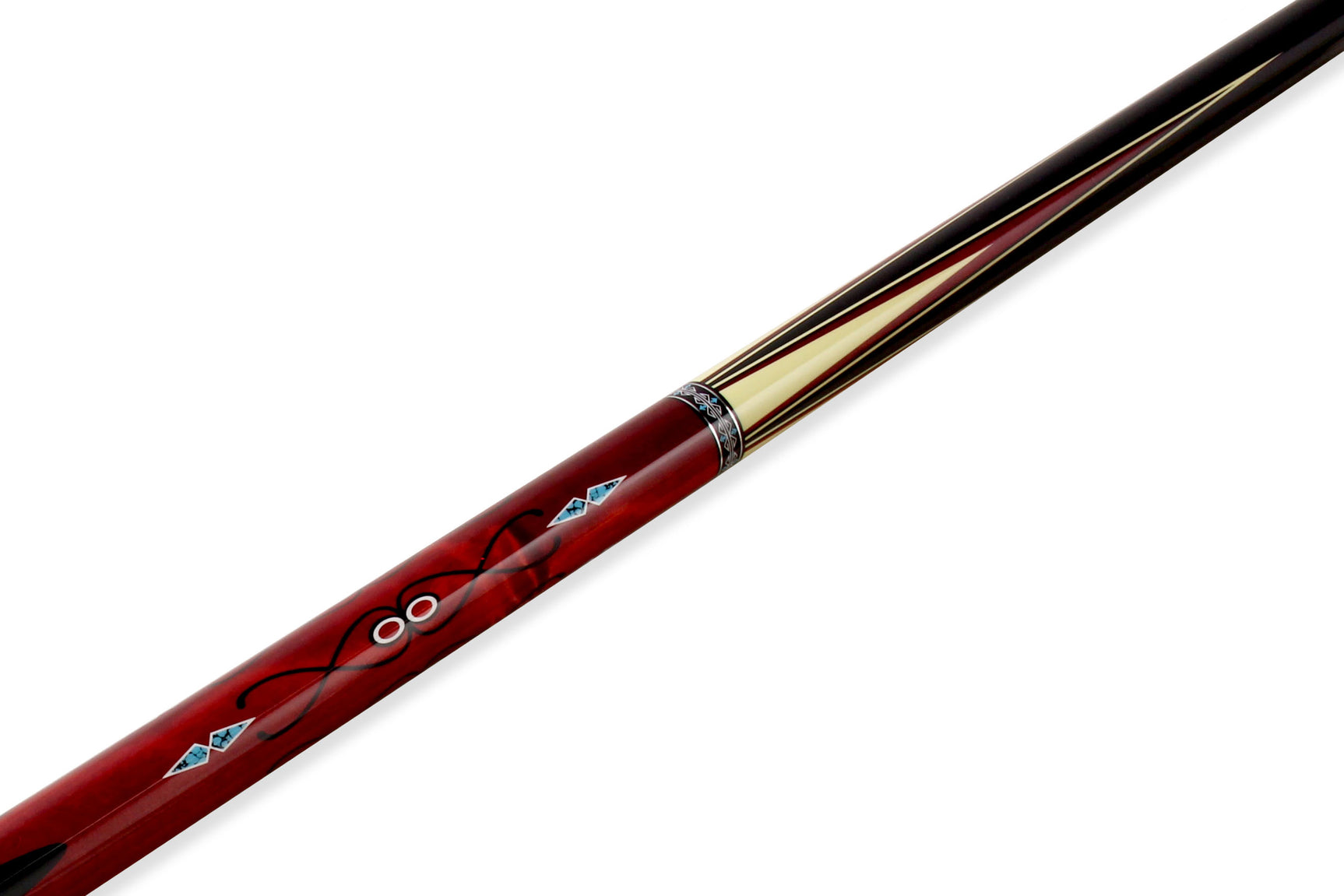 Jonny 8 Ball COMET 57 Inch 2 Piece Centre Joint Ash English Pool Cue with 8.5mm Tip