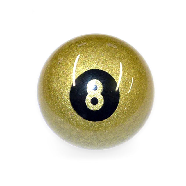 Exclusive 2" Aramith Premier GOLDEN 8 BALL Single Pool Ball