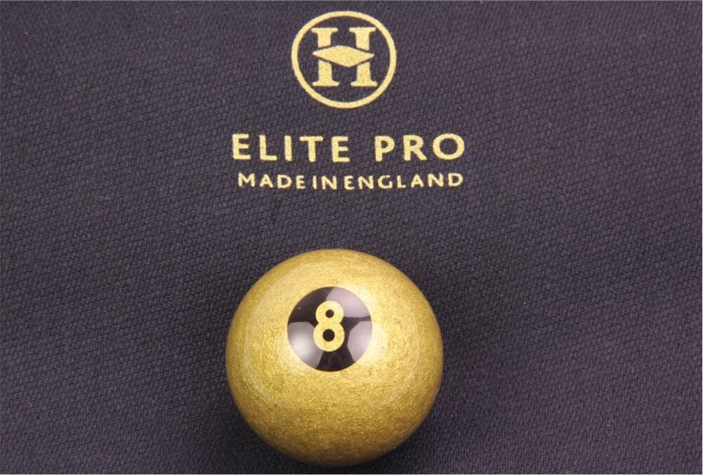 Exclusive 2" Aramith Premier GOLDEN 8 BALL Single Pool Ball