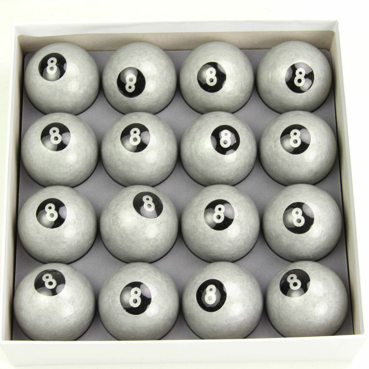 Exclusive 2" Aramith Premier SILVER 8 BALL Single Pool Ball