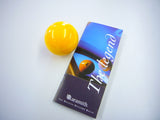 7 x 2" ARAMITH YELLOW Premier Pool Balls - Play Pool on Your Snooker Table!