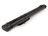 Jonny 8 Ball XTRA Tubular 2pc Cue Case, Shoulder Strap, 6" Mini Butt Pocket, Moulded Interior