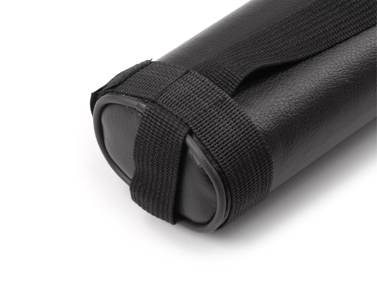 Jonny 8 Ball XTRA Tubular 2pc Cue Case, Shoulder Strap, 6" Mini Butt Pocket, Moulded Interior