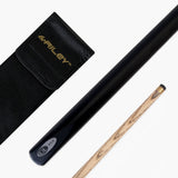 BCE Christophe Lambert 48 Inch JUNIOR CHAMPION 2 Piece English Pool Cue and Case Set 8.5mm Tip