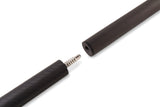 Baize Master Limited Edition MATTE BLACK CARBON FIBER 58 Inch 3/4 Low Deflection Snooker Cue with 9.75mm Tip