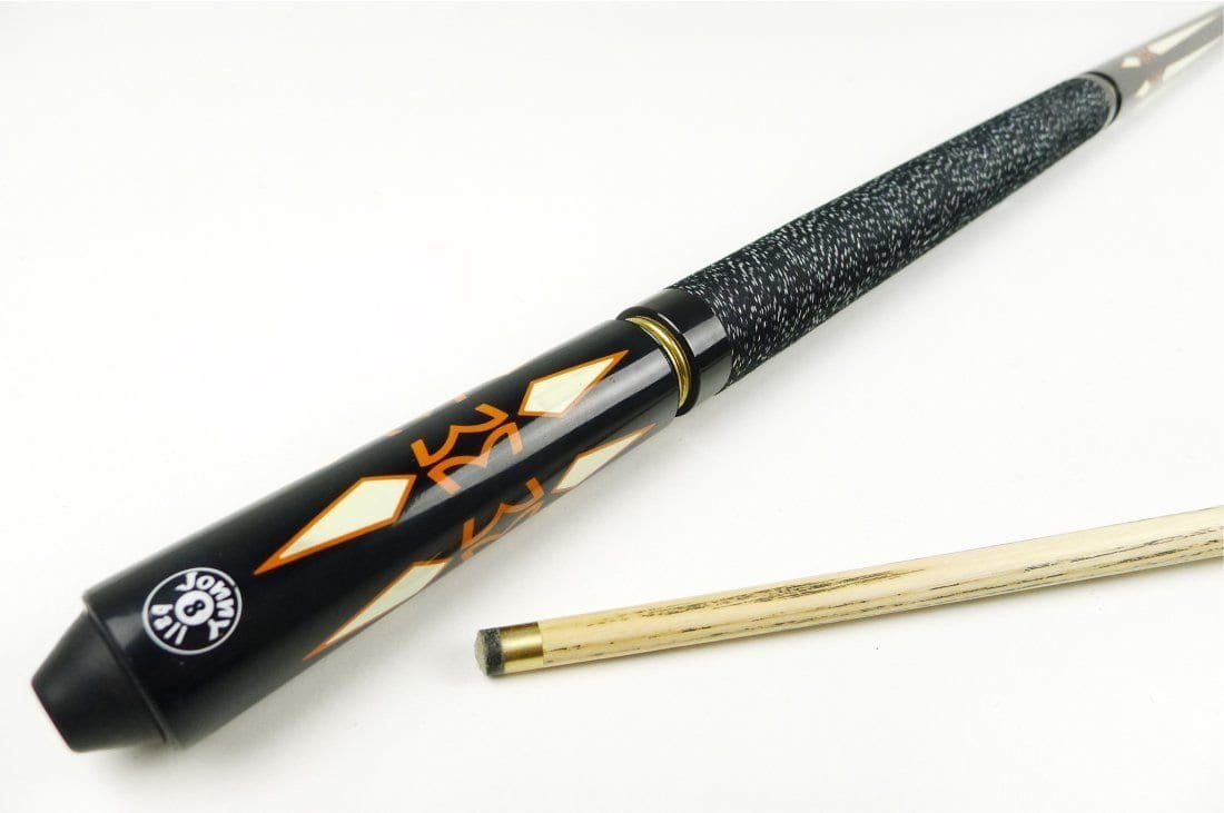 Jonny 8 Ball 'INCA' 9mm Tip Adjustable 4 Piece Ash Pool Cue & Soft Case