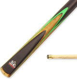 Spartan Fury CONQUEST 2 Piece Matching Ash Centre Joint Snooker Pool Cue 9mm Tip