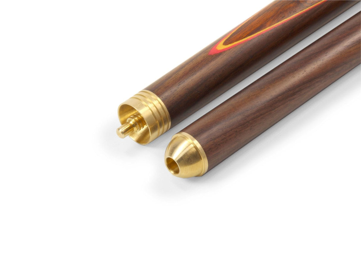 Peradon FLARE 3 Piece Matching Ash English 8 Ball Pool Cue 57 Inch – 8.5mm Tip