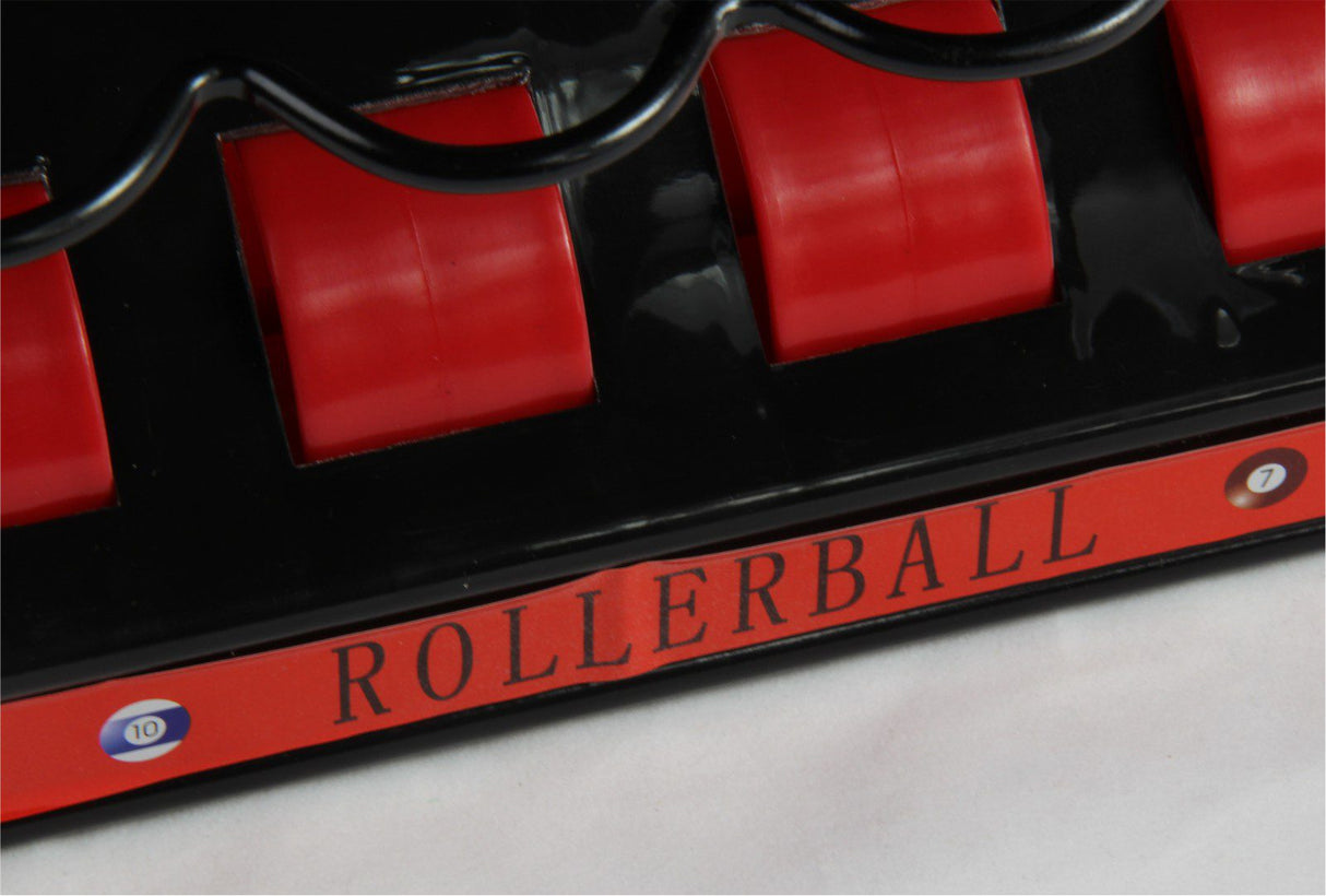 Modern Roller Ball Wall Mounted Rack - For 6 Cues