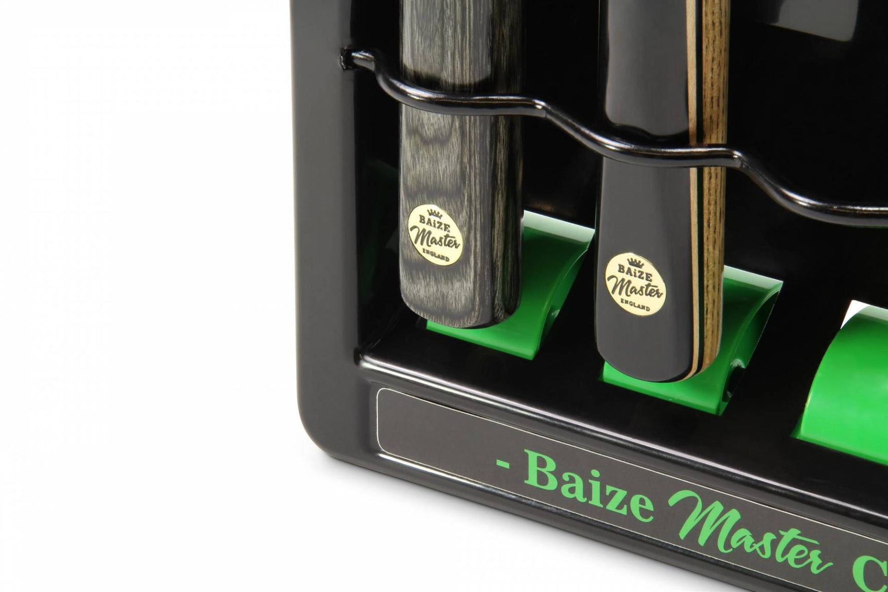 Baize Master Modern ROLLER BALL Wall Mounted Rack - For 6 Cues