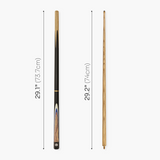 Pro147 Kingswood 3pc Snooker Pool Cue 57 Inch with Matching Ash Grain and 9.5mm Tip