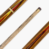 Jonny 8 Ball NOVA 57 Inch 2 Piece Centre Joint English Pool Cue and Case Set 9mm tip with Slim Tapered Ash Shaft