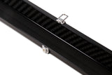 3/4 Lockable Aluminium Snooker Pool Cue Case with Tough Plastic Ends - Holds 1 3/4 Joint Cue + Extensions