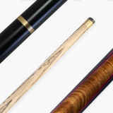 PRO147 Pearl Series Pink Burl 57 Inch 3/4 Jointed Snooker Pool Cue 9.5mm Tip