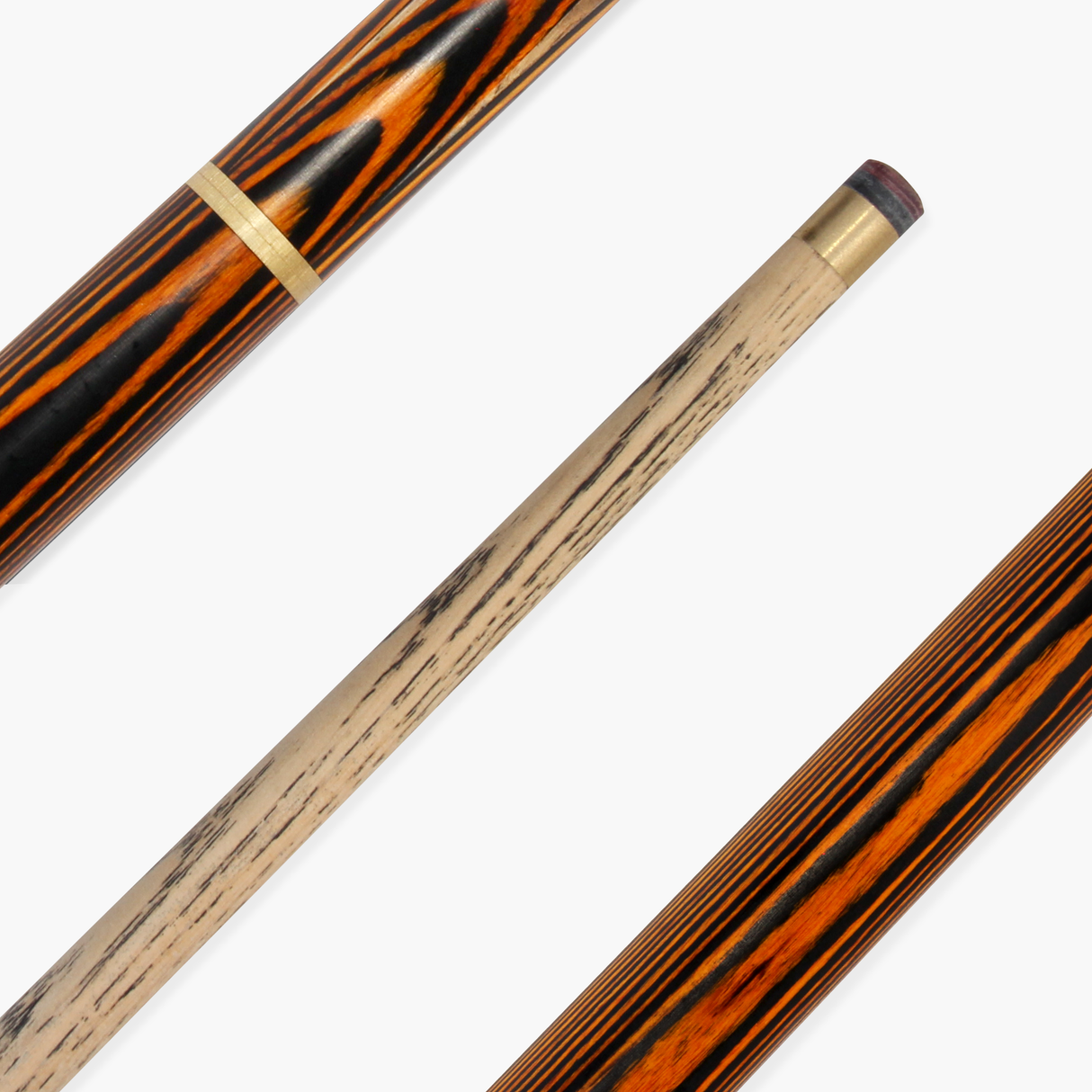 Jonny 8 Ball NOVA 57 Inch 2 Piece Centre Joint English Pool Cue and Case Set 9mm tip with Slim Tapered Ash Shaft