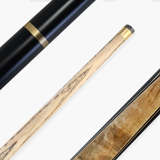 PRO147 Pearl Series Gold Camphor 57 Inch 3/4 Jointed Snooker Pool Cue and Case Set 9.5mm Tip