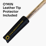 O’MIN “Hunter III” One Piece Hand Spliced 57 Inch Ultra Luxury Professional English Pool Cue with Hand-Fitted Omin Cues Pro 8.3mm Tip – Handmade in Thailand by O’MIN Cues